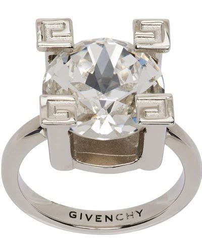 givenchy silver ring|givenchy rings for women.